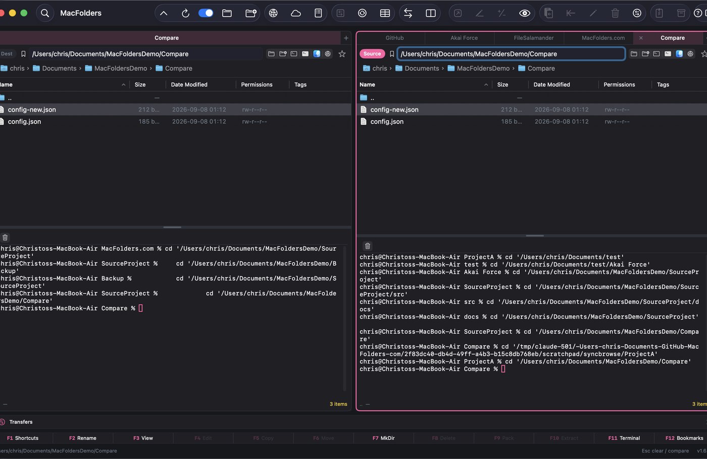 MacFolders in the Xcode theme